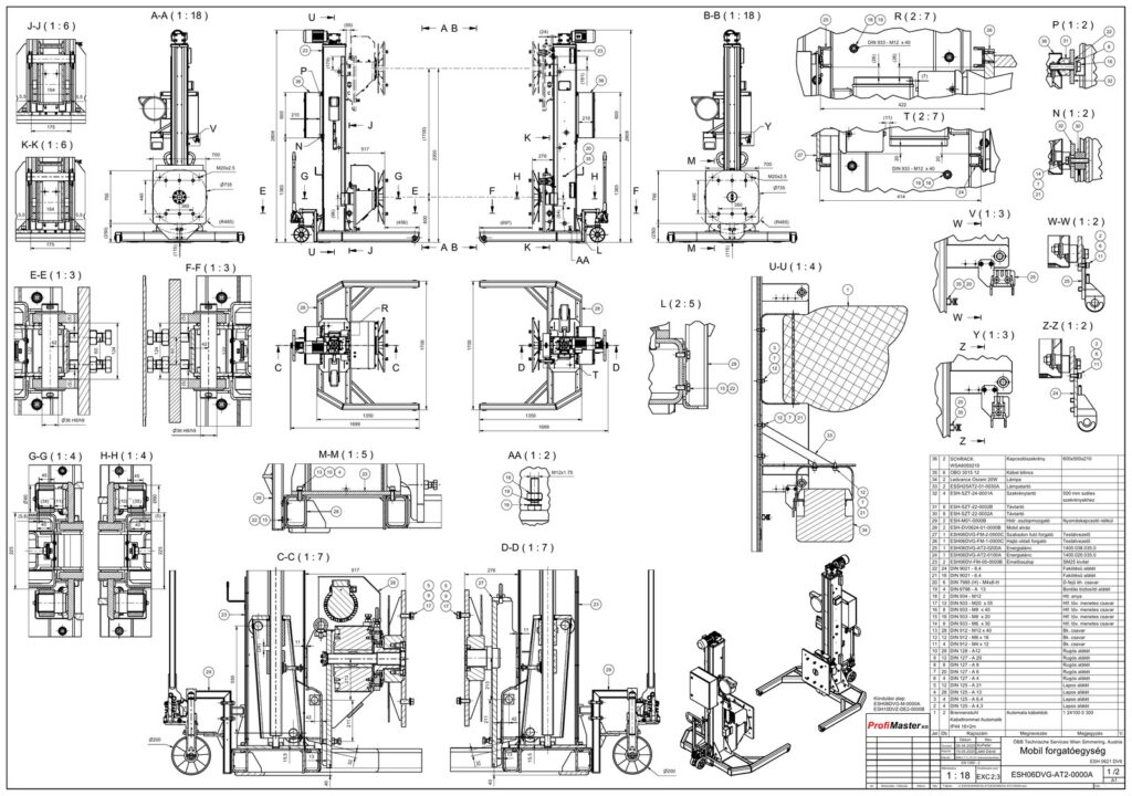 ESSH 2021 DV20 &ndash; Mobile Drehhebeanlage